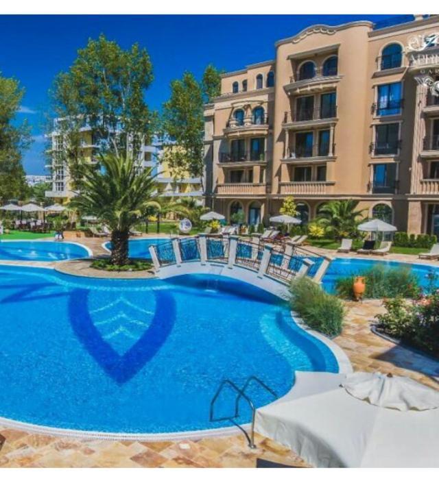 Aphrodite Gardens Studio-Apartment D-102 Slăntjev Brjag Exteriör bild